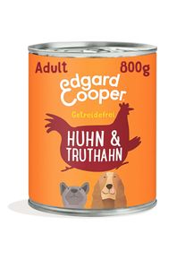 Edgard & Cooper kuře & krůta s jablkem 6x800 g