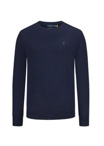 Velké Velikosti - Polo Ralph Lauren - Svetr z extra jemné merino vlny - 5XL - Námořnická Modrá