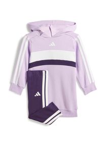adidas Sportswear Chlapci Tepláková souprava světle fialová / černá / bílá 62