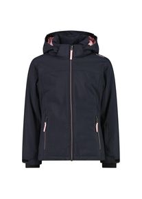CMP Girl's Jacket Snaps Hood Twill Ski jacket Kids (164, blue)