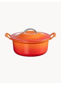 Le Creuset Litinov&yacute; hrnec Modern Heritage Oranžov&aacute;, Stř&iacute;brn&aacute; Kov &Oslash; 26 cm, V 17 cm, 4,6 l