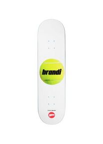 Hopps Brandi Tennis Ball 8.125" Skateboard Deck white