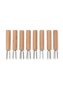 Tchibo - Drž&aacute;ky na kukuřici - barva: hněd&aacute;