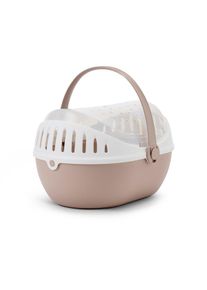 SAVIC přepravka pro drobn&aacute; zv&iacute;řata Elmo velk&aacute; růžov&aacute;