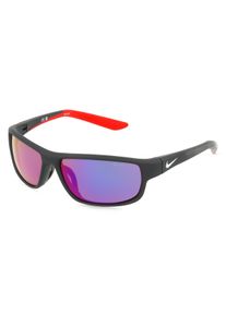 Nike NKIF1054X | unisex sluneční brýle | Hranatý | Obruba: černá | Barva čoček: šedá zrcadlové červené