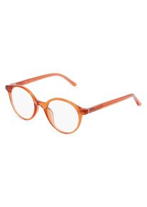 Fielmann LN 021 CL unisex brýle | Obruba: panto, acetát, oranžová