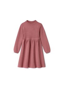 Tchibo - Dívčí pletené šaty z vlny merino - pro miminko - vel. 74/80 - barva: růžová