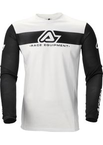 Acerbis J-Track Inc. 2.0, jersey , color: White/Black , size: M