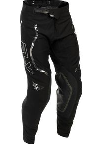 Fly Racing Evolution DST Spark Special Edition, textile pants , color: Black/Silver , size: 36