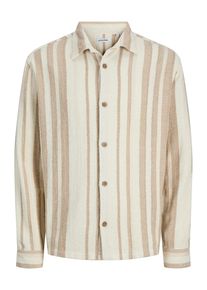 Jack & Jones JACK & JONES Muži Ko&scaron;ile 'JJECharge' b&eacute;žov&aacute; / b&iacute;l&aacute; M