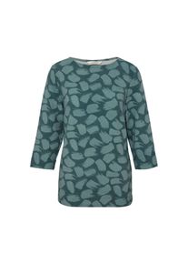 Tchibo - Strukturované triko - pro ženy - vel. M 40/42 - barva: zelená/s potiskem