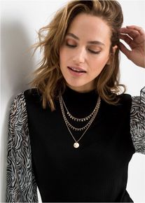 V&iacute;ceřad&yacute; n&aacute;hrdeln&iacute;k | zlat&aacute; | Vel. Onesize | bonprix