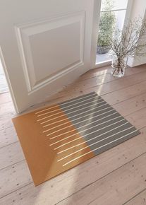 Rohožka s minimalistickým designem | Hnědá | Vel. 38x59 cm | bonprix