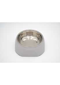 Wuff Hundenapf, Edelstahl, 16cm, braun/grau
