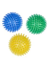 zooplus basics sada míčů s hroty 3 kusy pro psy