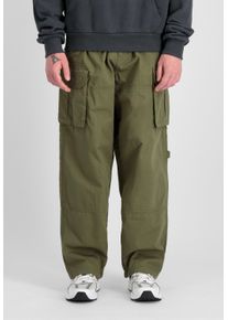 Alpha Industries - Ripstop Patchwork Dark Olive - Kalhoty - zelená - W31 - 100% bavlna,Bavlna