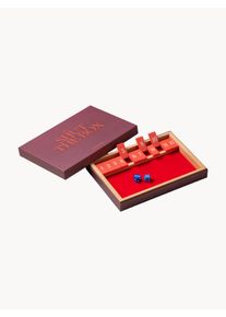 PRINTWORKS Hra Shut the Box Classic Červená Dřevo Š 28 cm, H 20 cm