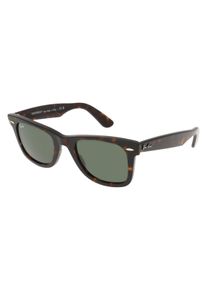 Ray-Ban RB 2140 WAYFARER | unisex slunečn&iacute; br&yacute;le | Čtvercov&yacute; | Obruba: Acet&aacute;t hněd&aacute; | Barva čoček: Zelen&aacute; Celobarevn&eacute;