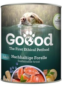 Goood Adult Nassfutter mit Forelle, 6x800g