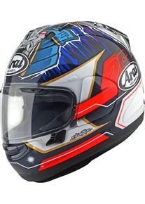Arai RX-7V Evo Helm Pedrosa Shogun, full face helmet , color: Dark Blue/Red/White , size: M