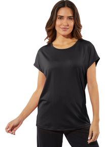 Damske Tričko s kulatým výstřihem pro sport a volný čas černá ,velikost 56