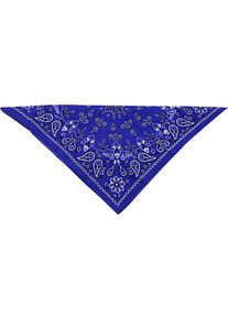 Zan Headgear Paisley, bandana , color: Blue/White , size: One Size