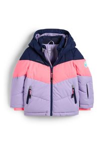 C&Amp;A Lyžařská bunda s kapucí-z vodoodpudivého materiálu, Modré, Größe: 122