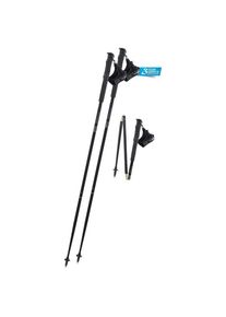 Komperdell Carbon FXP Trail Foldable Running poles (105 cm, black/ highlight)