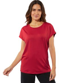 Damske Tričko s kulatým výstřihem pro sport a volný čas jahodová ,velikost 56