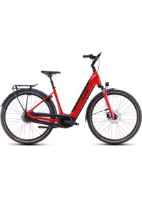 Cube Supreme Hybrid Comfort Pro 625 firered'n'black Easy Entry - RH 50 cm