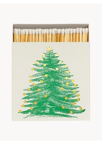 Archivist Designové zápalky Christmas Tree Zelená Dřevo Š 11 cm, V 11 cm