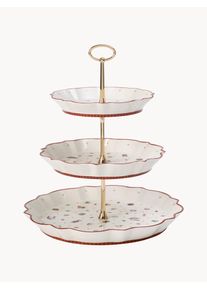 Villeroy & Boch Villeroy & Boch Etažérka Toy's Delight Barevná, Červená, Bílá Porcelán Ø 30 cm, V 34 cm
