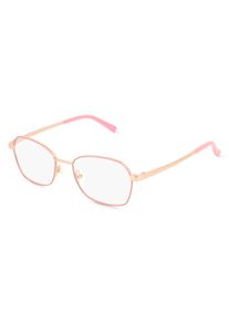 Fielmann MI 061 CL SUSAN unisex brýle | Obruba: mnohoúhelníkový, ušlechtilá ocel, pink