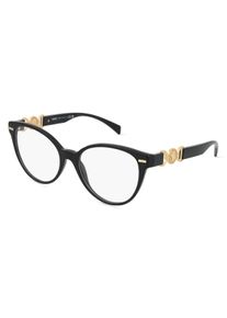 Versace 0VE3334 d&aacute;msk&eacute; br&yacute;le | Obruba: kočič&iacute; tvar, acet&aacute;t, čern&aacute;