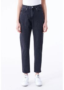 Dr. Denim - Nora Retro Black - Džíny - Černá - W27 / L30 - 100% organická bavlna,Džínovina