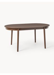 Rozkládací jídelní stůl Calary, v různých velikostech Hnědá Dřevo, Masivní dřevo Š 160/210 cm, H 92 cm | Westwing Collection