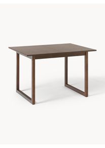 Rozkládací jídelní stůl Calla, v různých velikostech Hnědá Dřevo, Masivní dřevo Š 120/160 cm, H 90 cm | Westwing Collection