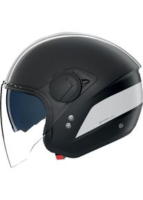 Nolan N20-2 Visor Dolce Vita 347, open face helmet , color: Matt Black/White , size: XL