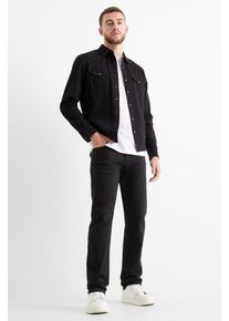 C&Amp;A Slim jeans-LYCRA , Černé, Größe: W34 L34