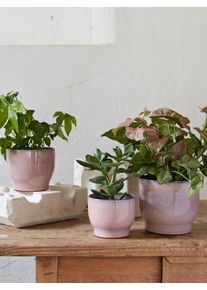 Stelton Obal na květináč Knabstrup Růžová, Pudrová Keramika Ø 17 cm, V 15 cm