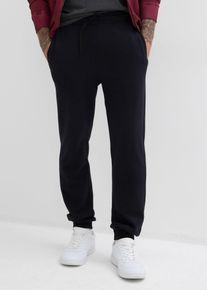 Joggingové kalhoty z čisté organické bavlny Regular Fit | Černá | Vel. 72/74 (5XL) | bonprix