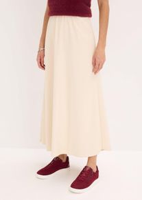 Maxi sukně se strukturou | B&eacute;žov&aacute; | Vel. 36 | bonprix