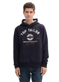 Mikina s kapucí značky Tom Tailor | Modrá | Vel. 52/54 (L) | bonprix