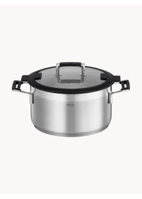 Rösle RÖSLE Hrnec s pokličkou Silence Pro Transparentní Sklo, Kov Ø 24 cm, V 19 cm