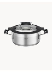 Rösle RÖSLE Hrnec s pokličkou Silence Pro Transparentní Sklo, Kov Ø 20 cm, V 15 cm