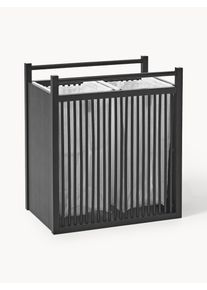 Prádelní koš z bambusu Drake Černá Bambus Š 54 cm, V 60 cm | Westwing Collection