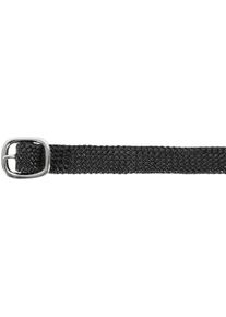 Waldhausen Premium Sporenriemen, Nylon, schwarz/silber