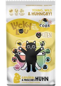 Lucky Lou Kitten Trockenfutter mit Geflügel & Huhn, 1,7kg