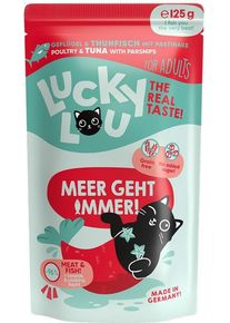 Lucky Lou Lifestage Adult Nassfutter mit Geflügel & Thunfisch, 16x125g