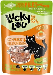 Lucky Lou Extra Food Thunfisch Karotte in Sud, 12x70g